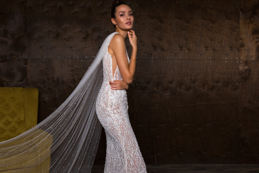 Купить свадебное платье «Лени» Кристал Дизайн из коллекции 2018 в интернет-магазине