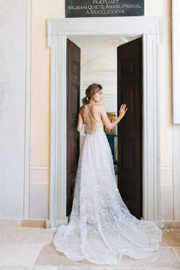 Купить свадебное платье «Энн» Анже Этуаль из коллекции 2020 года в салоне «Мэри Трюфель»