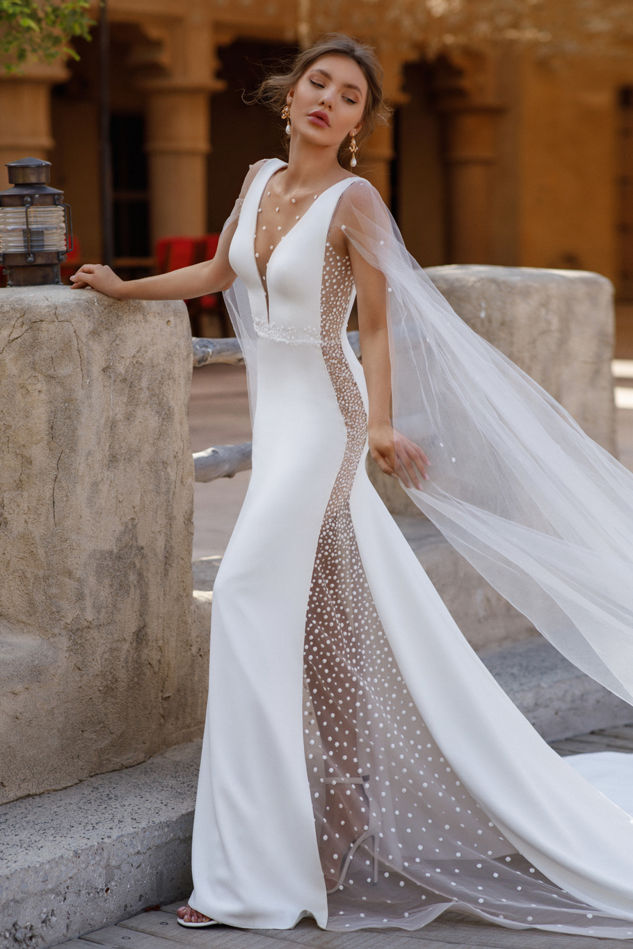 Купить свадебное платье «Альма» Стрекоза из коллекции Версаль 2022 года в салоне «Мэри Трюфель»