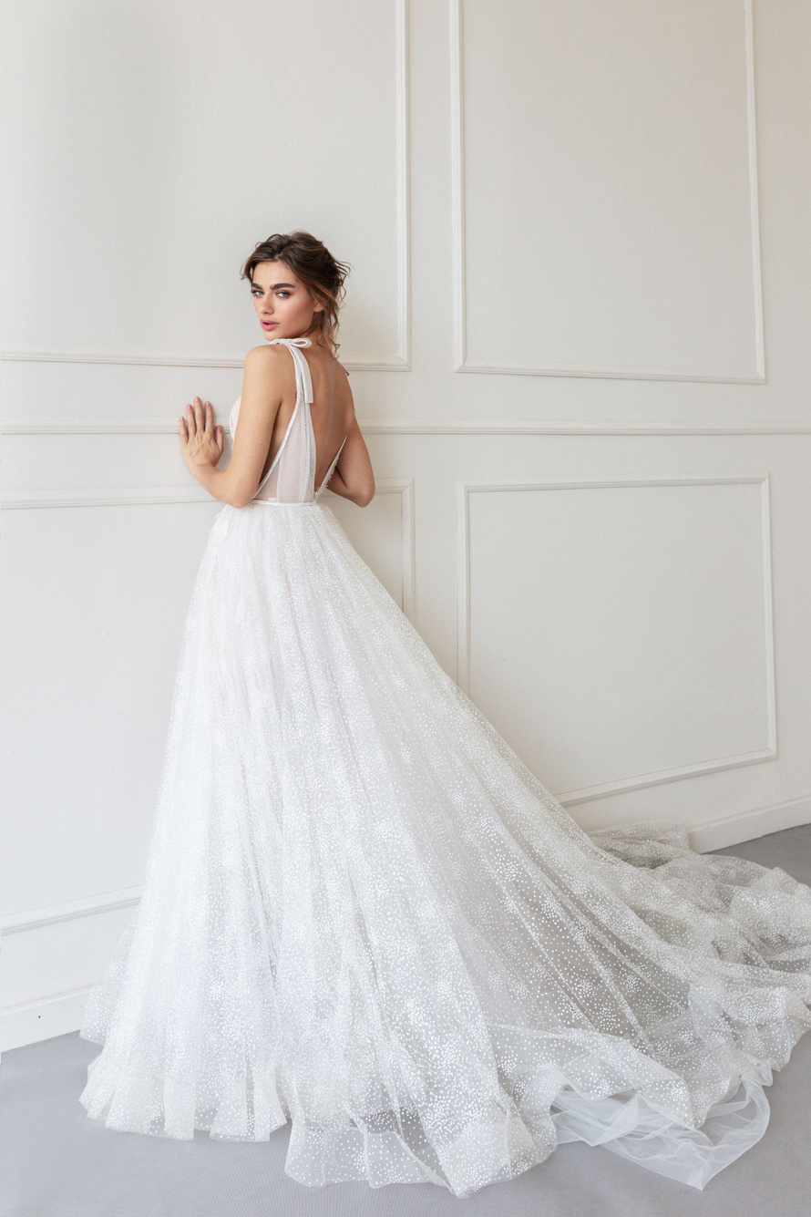 Купить свадебное платье «Кристон» Анже Этуаль из коллекции 2020 года в салоне «Мэри Трюфель»