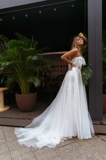 Купить свадебное платье «Илан» Рара Авис из коллекции Флорал Парадайз 2018 года в интернет-магазине Илан