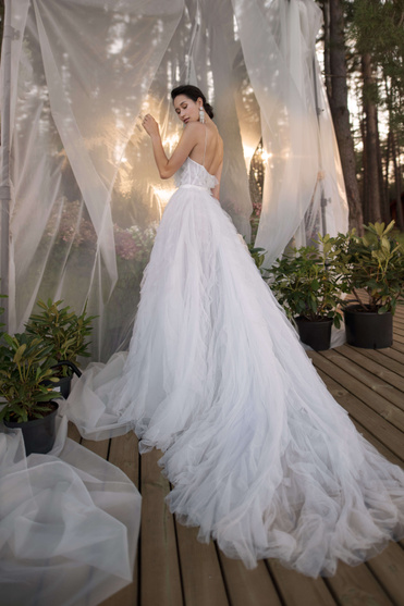 Купить свадебное платье «Орландо» Бламмо Биамо из коллекции Нимфа 2020 года в Воронеже