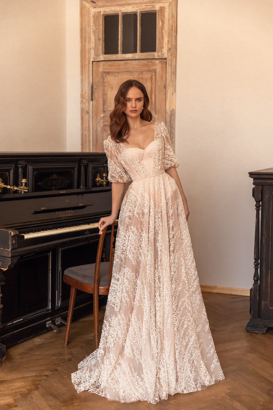 Купить свадебное платье «Гизель» Евы Лендел из коллекции 2022 в «Мэри Трюфель»