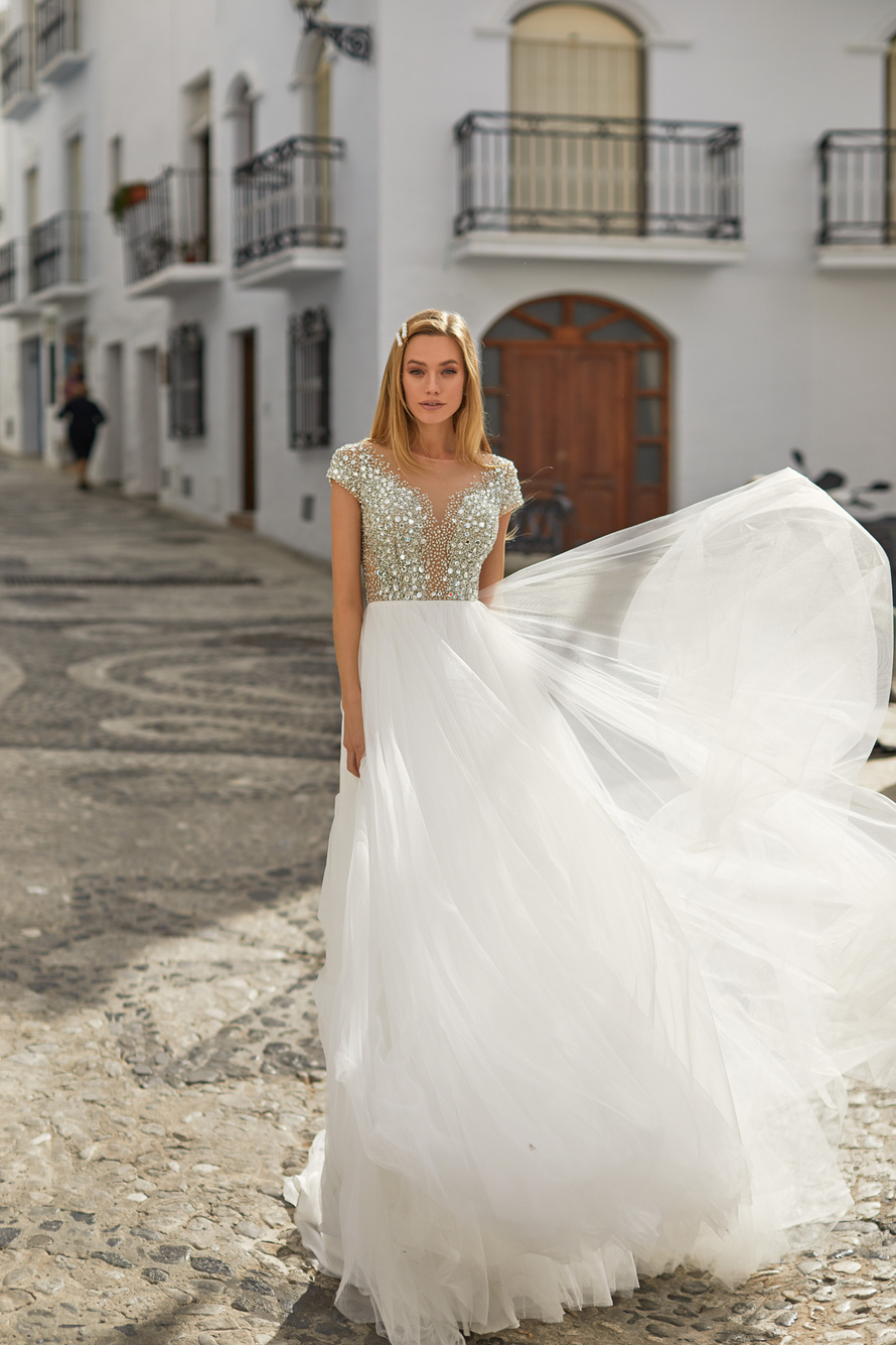 Купить свадебное платье «Арт. 32461-2» Луссано Брайдал из коллекции 2020 в интернет-магазине