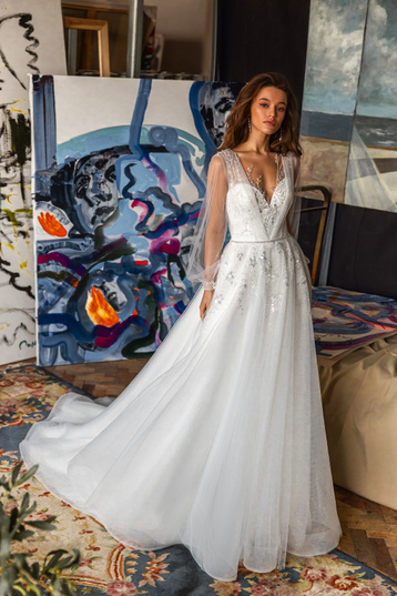 Купить свадебное платье «Френсис» Жасмин из коллекции 2022 года в Санкт-Петербурге