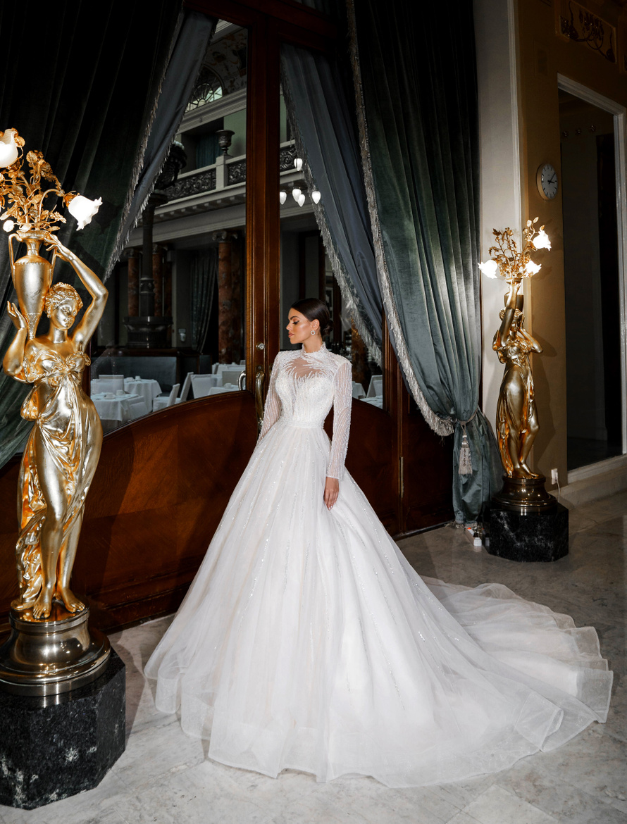 Купить свадебное платье «Ноэль» Патрисия Кутюр из коллекции 2022 года в салоне «Мэри Трюфель»