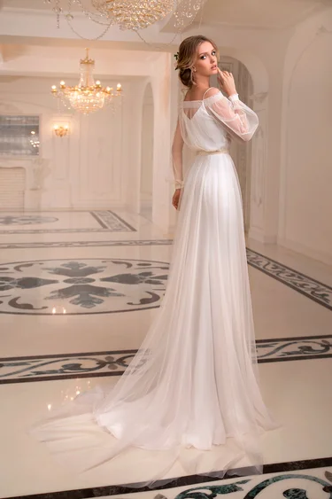 Свадебное платье Сати Татьяна Каплун — купить в Ростов-на-Донуе платье Сати из коллекции 2017 года Сати