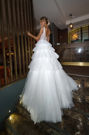 Купить свадебное платье «Фредерика» Патрисия из коллекции 2020 года в Москве