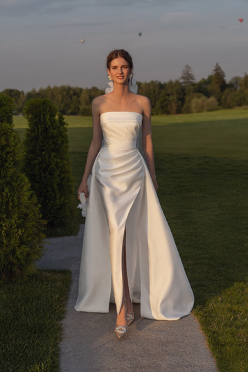 Купить свадебное платье «Татин» Татьяны Каплун из коллекции «Ванила Скай» 2024 в салоне