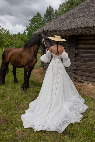 Купить свадебное платье «Раннел» Рара Авис из коллекции Сан Рей 2020 года в интернет-магазине