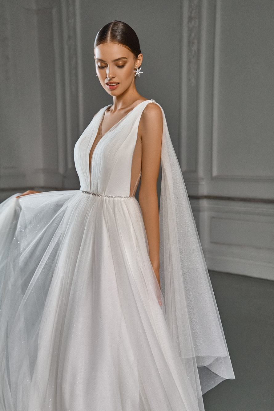 Свадебное платье «Лилэй» Мэрри Марк  — купить в Екатеринбурге платье Лилэй из коллекции «Гэлакси» 2021