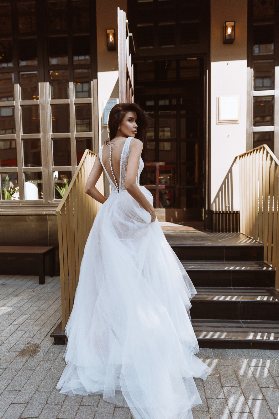 Купить свадебное платье «Хлоя» Патрисия из коллекции 2019 года в Екатеринбурге