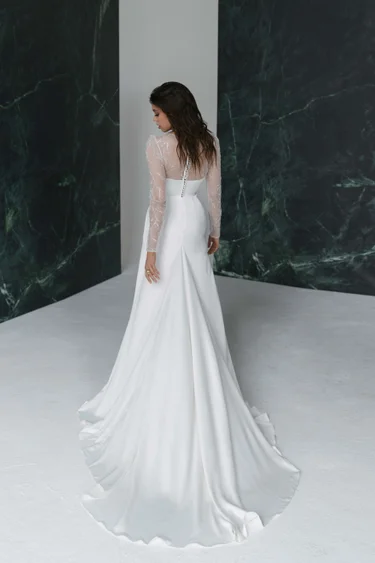 Свадебное платье «Ифигиния» Рара Авис — купить в Воронеже платье Ифигиния из коллекции "Галактика"2022 Ифигиния