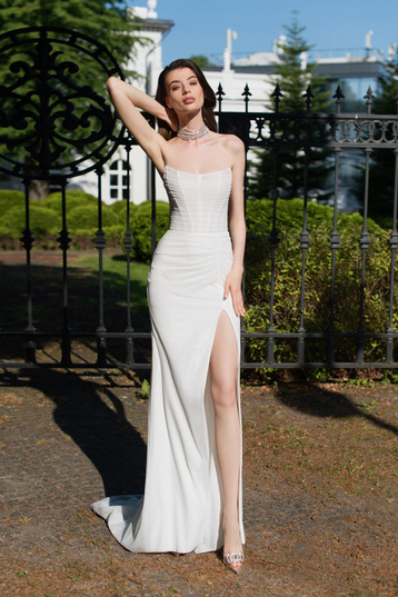 Купить свадебное платье «Мэрит» Мэрри Марк из коллекции Дольче Вита 2024 года в  Мэри Трюфель