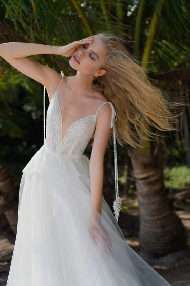 Свадебное платье «Лунариа» Кукла— купить в Воронеже платье Кукла из коллекции Глаза океана 2021 Лунария