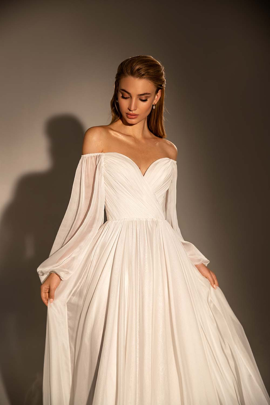 Купить свадебное платье «Даниэлла» Кристал Дизайн из коллекции Мьюз 2021 в интернет-магазине «Мэри Трюфель»