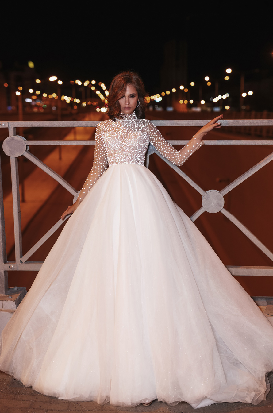 Купить свадебное платье «Хельсинки» Анна Кузнецова из коллекции 2021 года в салоне «Мэри Трюфель»