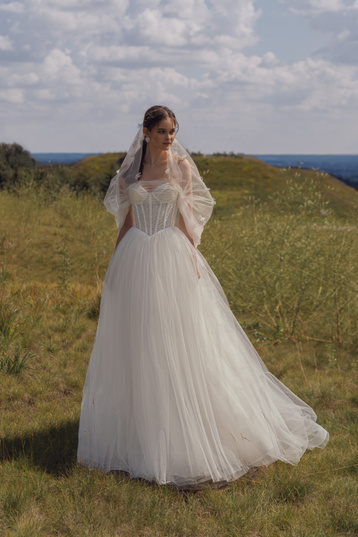 Купить свадебное платье «Эмфира» Татьяны Каплун из коллекции «Ванила Скай» 2024 в салоне