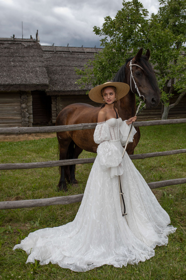 Купить свадебное платье «Раннел» Рара Авис из коллекции Сан Рей 2020 года в интернет-магазине