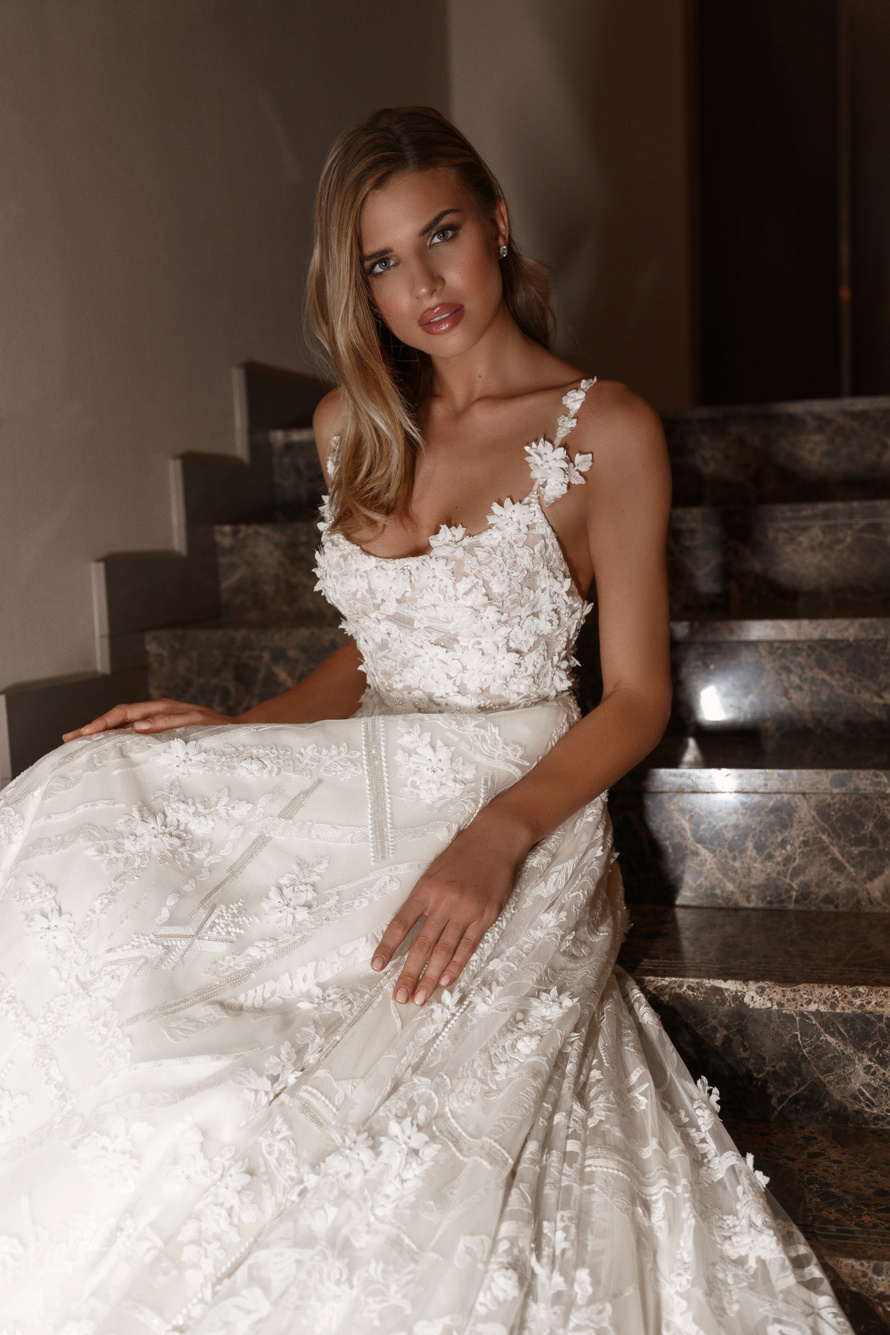 Купить свадебное платье «Фенди» Патрисия из коллекции 2020 года в Екатеринбурге