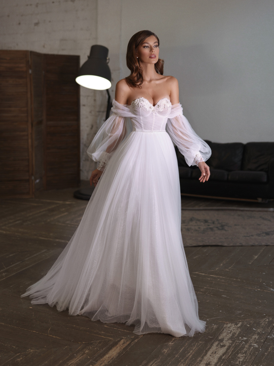Купить свадебное платье «Фея» Патрисия из коллекции 2020 года в Нижнем Новгороде