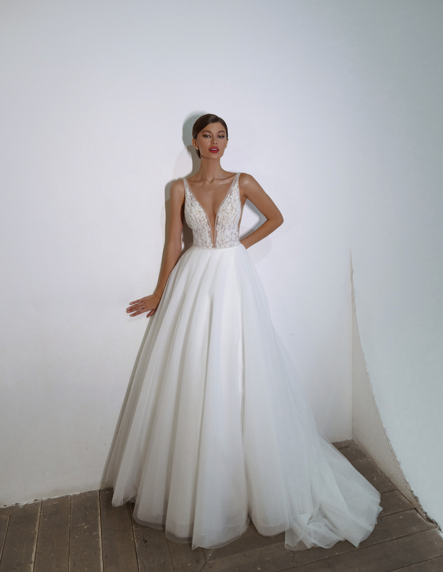 Купить свадебное платье «Шева» Патрисия из коллекции 2020 года в Екатеринбурге