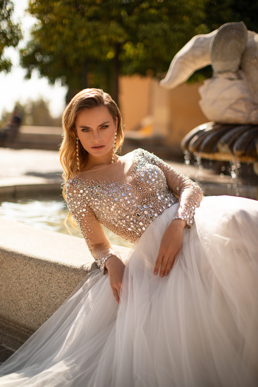 Купить свадебное платье «Арт. 32461-1» Луссано Брайдал из коллекции 2020 в интернет-магазине