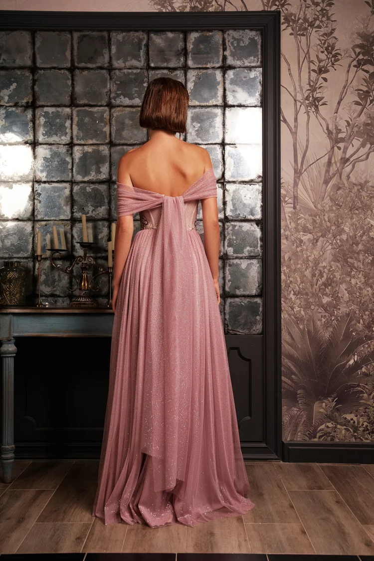 Купить вечернее платье «Фланта» Мэрри Марк из коллекции Мерцание 2024 года в салоне «Мэри Трюфель» Фланта