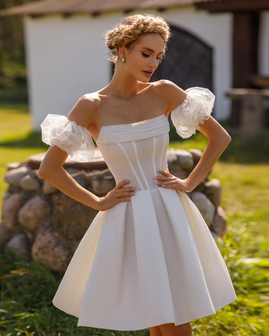 Купить свадебное платье «Ульяна» Стрекоза из коллекции Любава 2023 года в салоне «Мэри Трюфель»