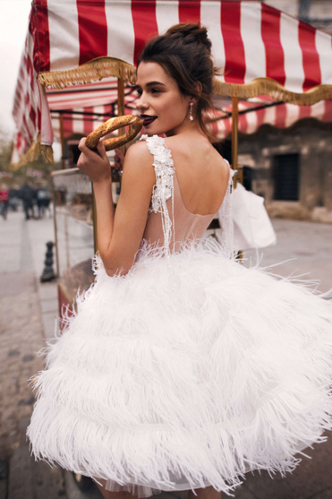 Купить свадебное платье «Алисия» Бламмо Биамо из коллекции 2018 года в Санкт-Петербурге