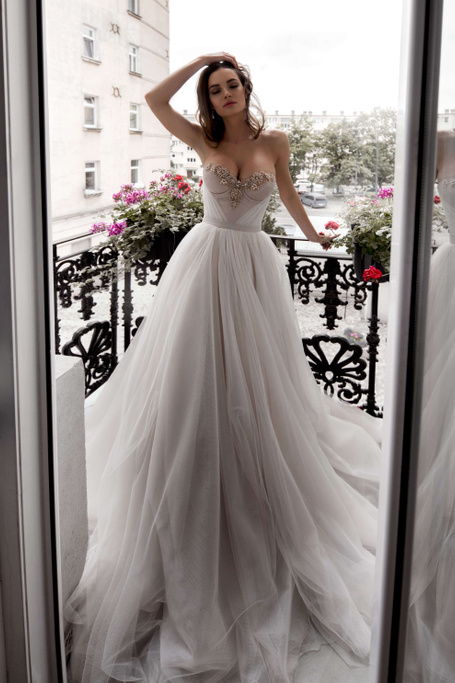 Купить свадебное платье «Нора» Бламмо Биамо из коллекции 2018 года в Волгограде