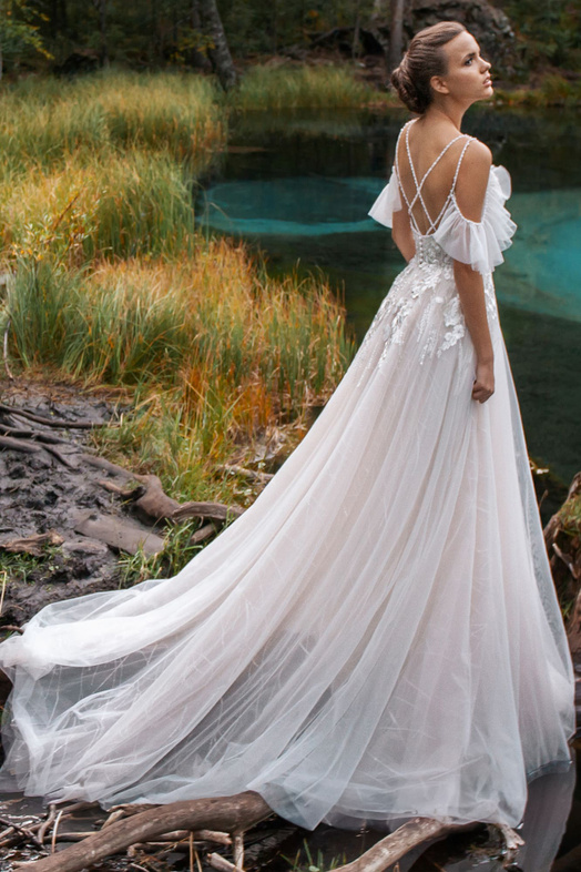 Свадебное платье «Дэйна» Стрекоза — купить в Краснодаре платье Дэйна из Strekkoza 2019
