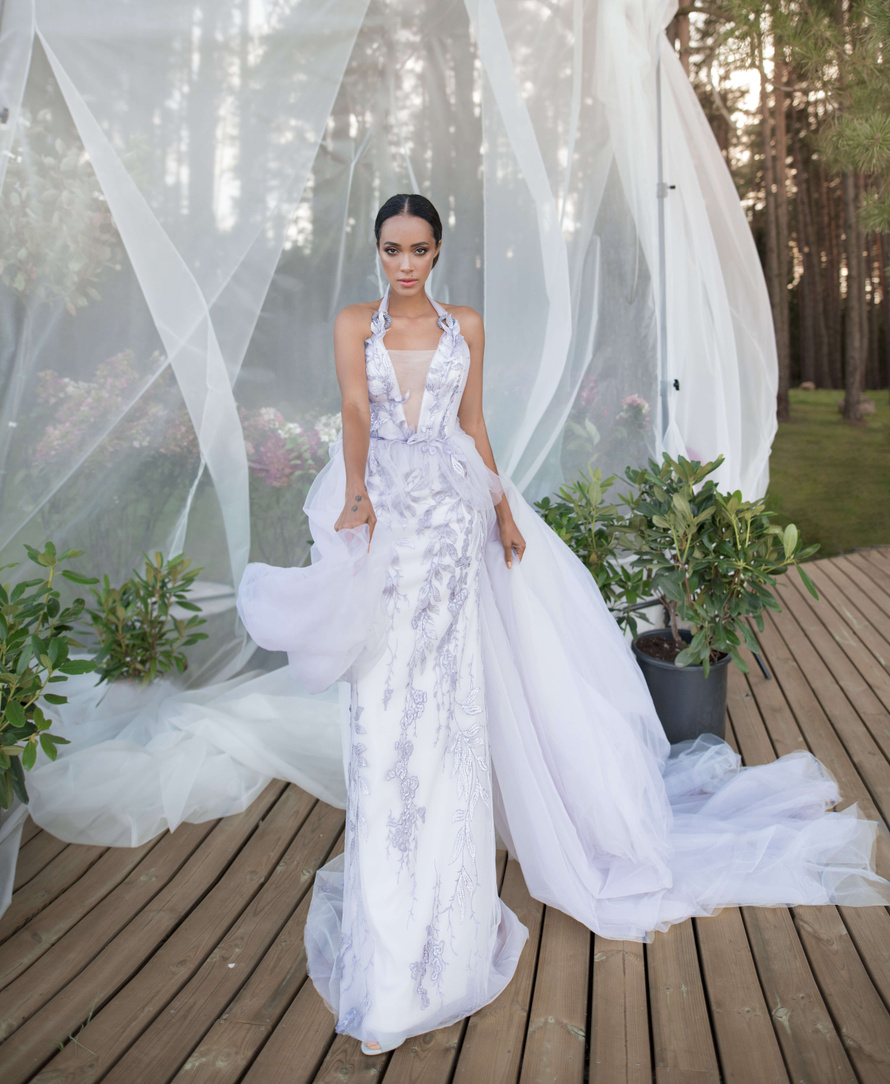 Купить свадебное платье «Луи» Бламмо Биамо из коллекции Нимфа 2020 года в Москве