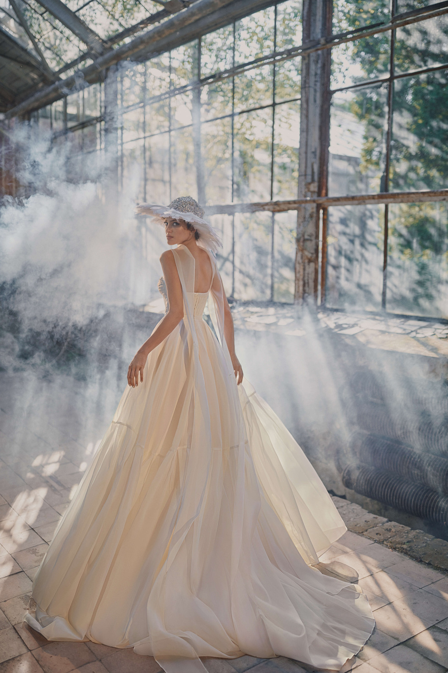 Купить свадебное платье «Элен» Анже Этуаль из коллекции Леди Перл 2021 года в салоне «Мэри Трюфель»
