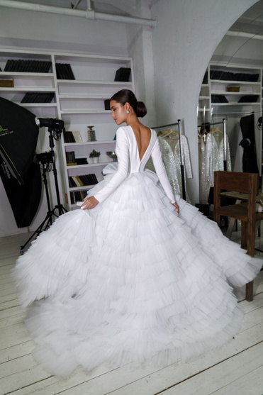 Свадебное платье «Наоми» Марта — купить в Нижнем Новгороде платье Наоми из коллекции 2020 года