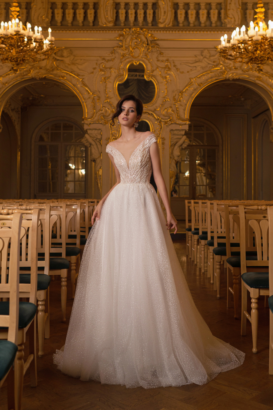 Купить свадебное платье «Крэта» Мэрри Марк из коллекции Мистерия 2023 года в салоне «Мэри Трюфель»