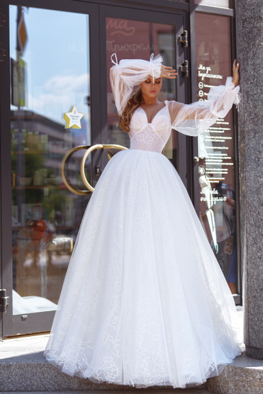 Купить свадебное платье «Миней» Бламмо Биамо из коллекции Нимфа 2020 года в Екатеринбурге