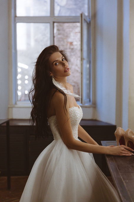 Купить свадебное платье «Хадия» Патрисия из коллекции 2019 года в Екатеринбурге