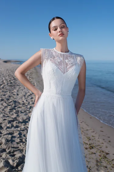 Купить свадебное платье «Шарма» Кукла из коллекции Эскейп 2024 года в салоне «Мэри Трюфель» Шарма