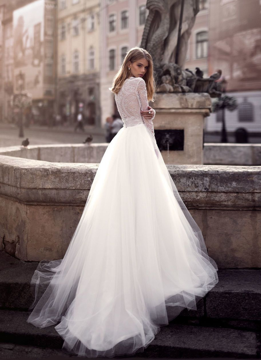 Купить свадебное платье «Марвел» Лида Катсель из коллекции 2020 года в Екатеринбурге