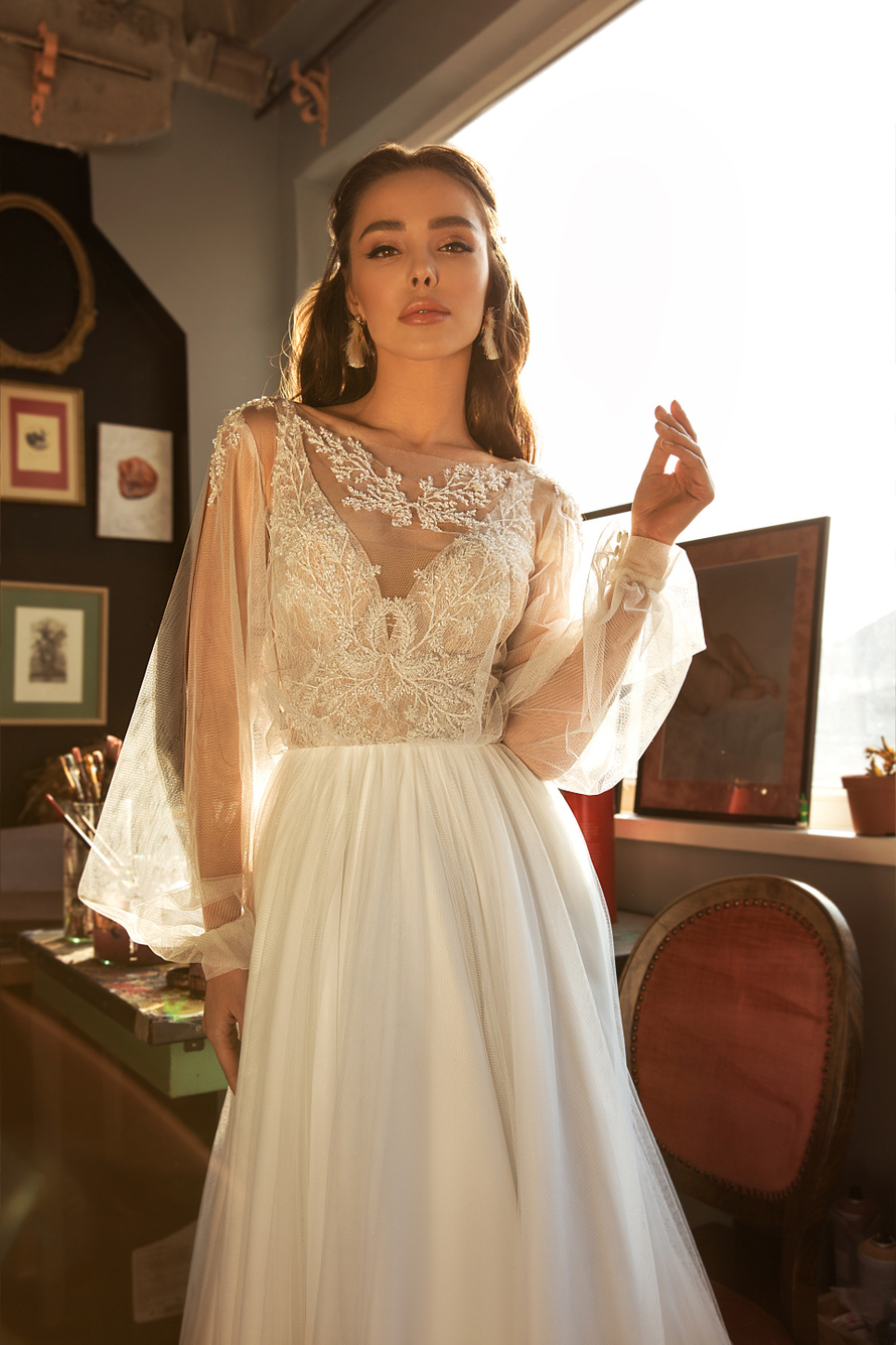 Купить свадебное платье «Рома» Жасмин из коллекции 2019 года в Краснодаре