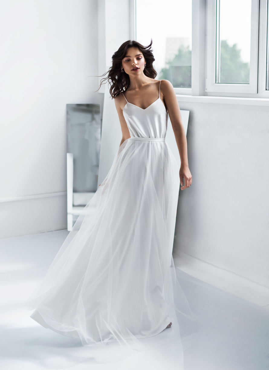 Купить свадебное платье «Аюна» Юнона из коллекции 2020 года в салоне «Мэри Трюфель»