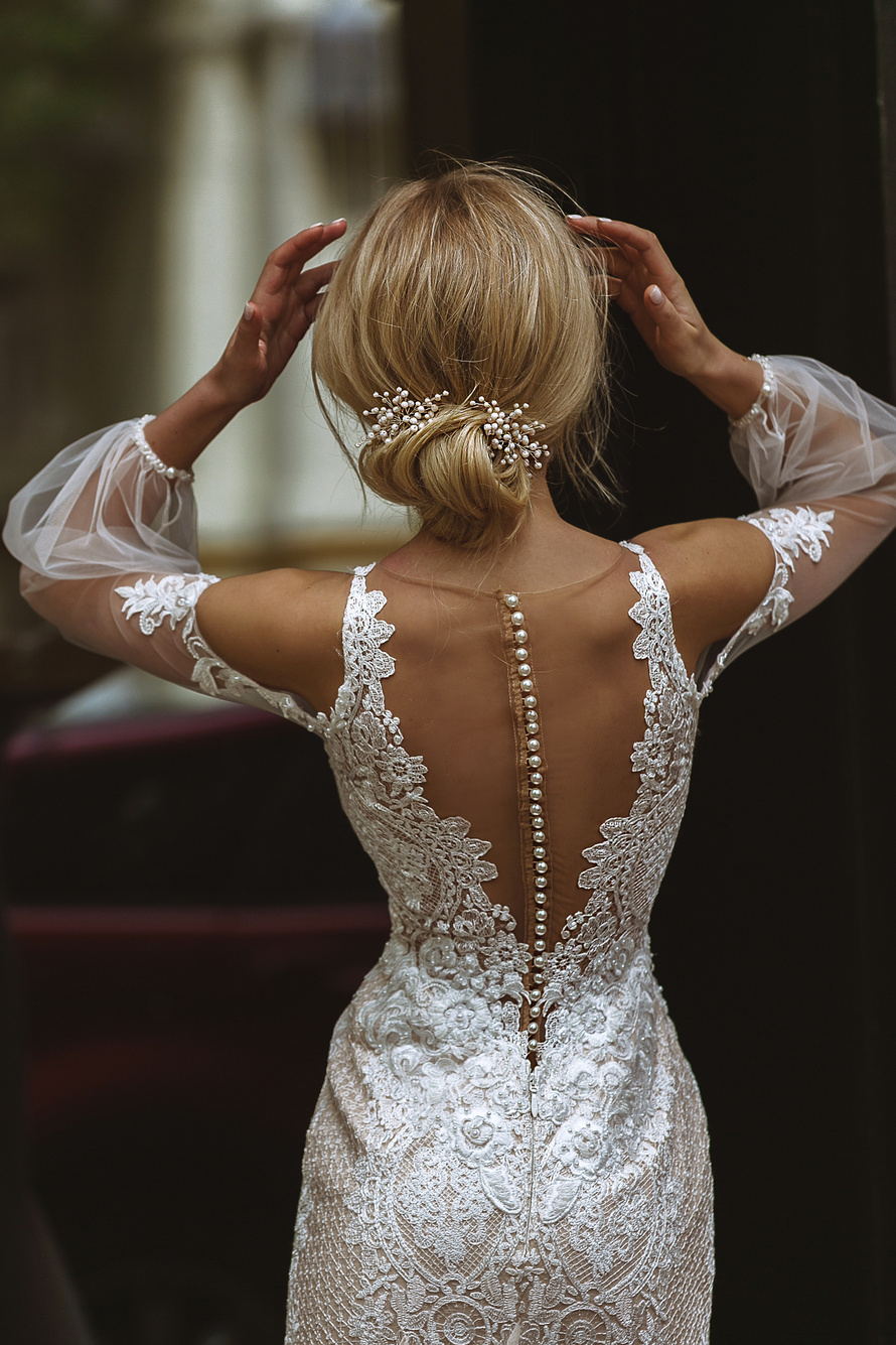 Купить свадебное платье «Хасия» Патрисия из коллекции 2019 года в Екатеринбурге
