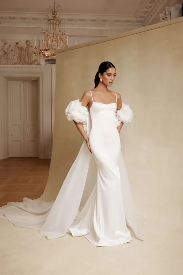 Купить свадебное платье «Рамина» Бламмо Биамо из коллекции Твоя Личность 2025 года в салоне «Мэри Трюфель» Рамина