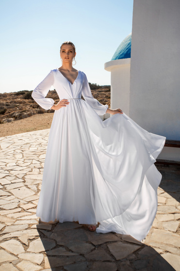 Свадебное платье Эир Эстелавия — купить в Самарае платье Эир из коллекции пью эмоушн 2020