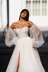 Wedding dresses in a romantic style
