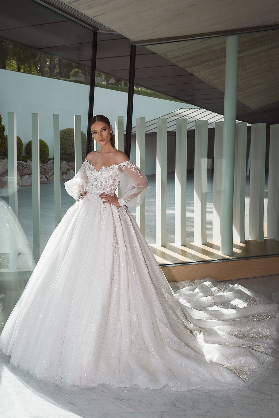 Купить свадебное платье «Черри» Кристал Дизайн из коллекции 2019 в интернет-магазине «Мэри Трюфель»