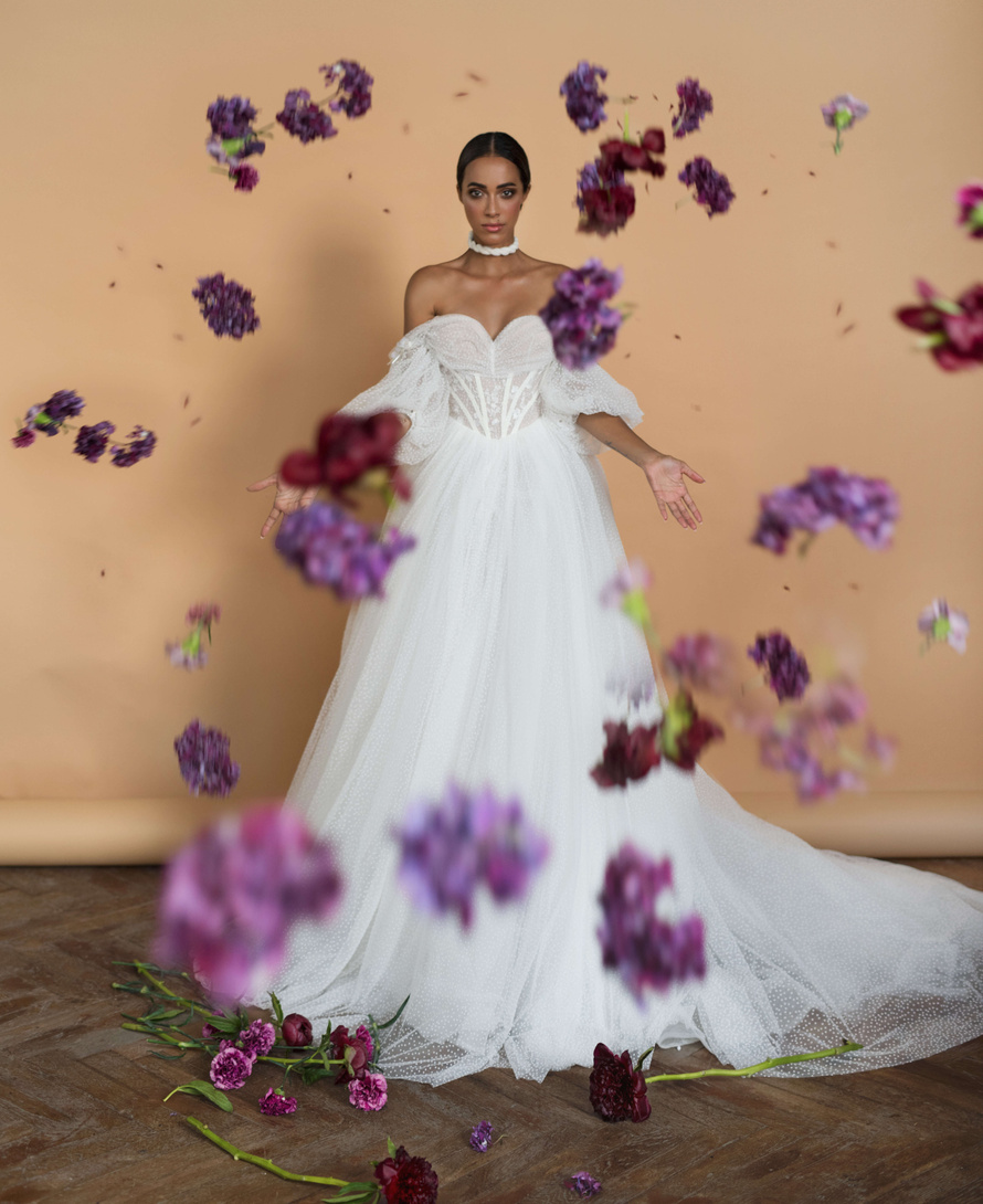 Купить свадебное платье «Этьен» Бламмо Биамо из коллекции Нимфа 2020 года в Нижнем Новгороде