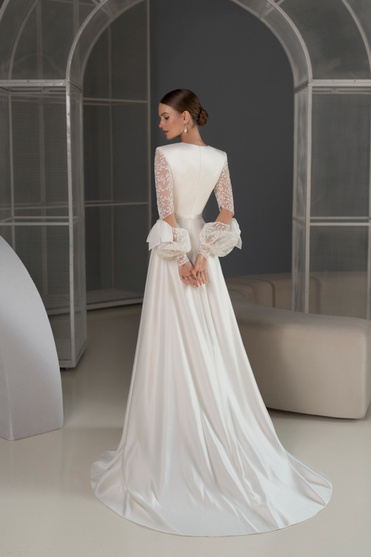 Купить свадебное платье «Ладэлин» Мэрри Марк из коллекции 2022 года в Мэри Трюфель