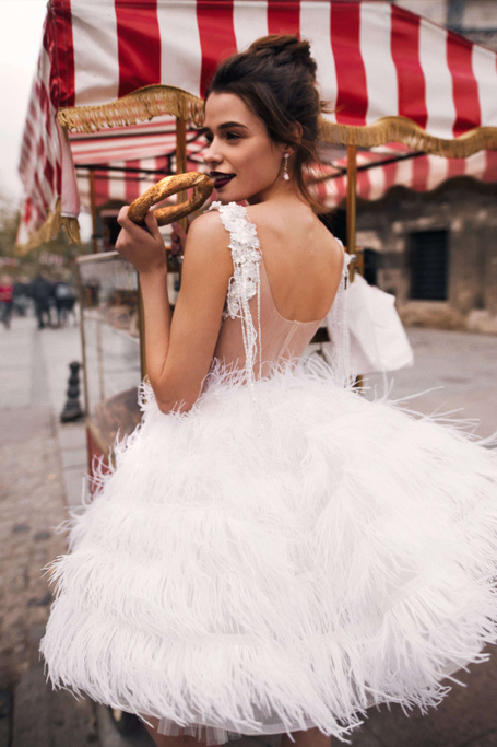 Купить свадебное платье «Алисия» Бламмо Биамо из коллекции 2018 года в Москве